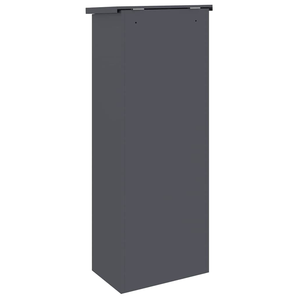 vidaXL Cutie pentru colet Antracit 44.5 x 29 x 110.5 cm Oțel vidaXL Cutie pentru colet Antracit 44.5 x 29 x 110.5 cm Oțel