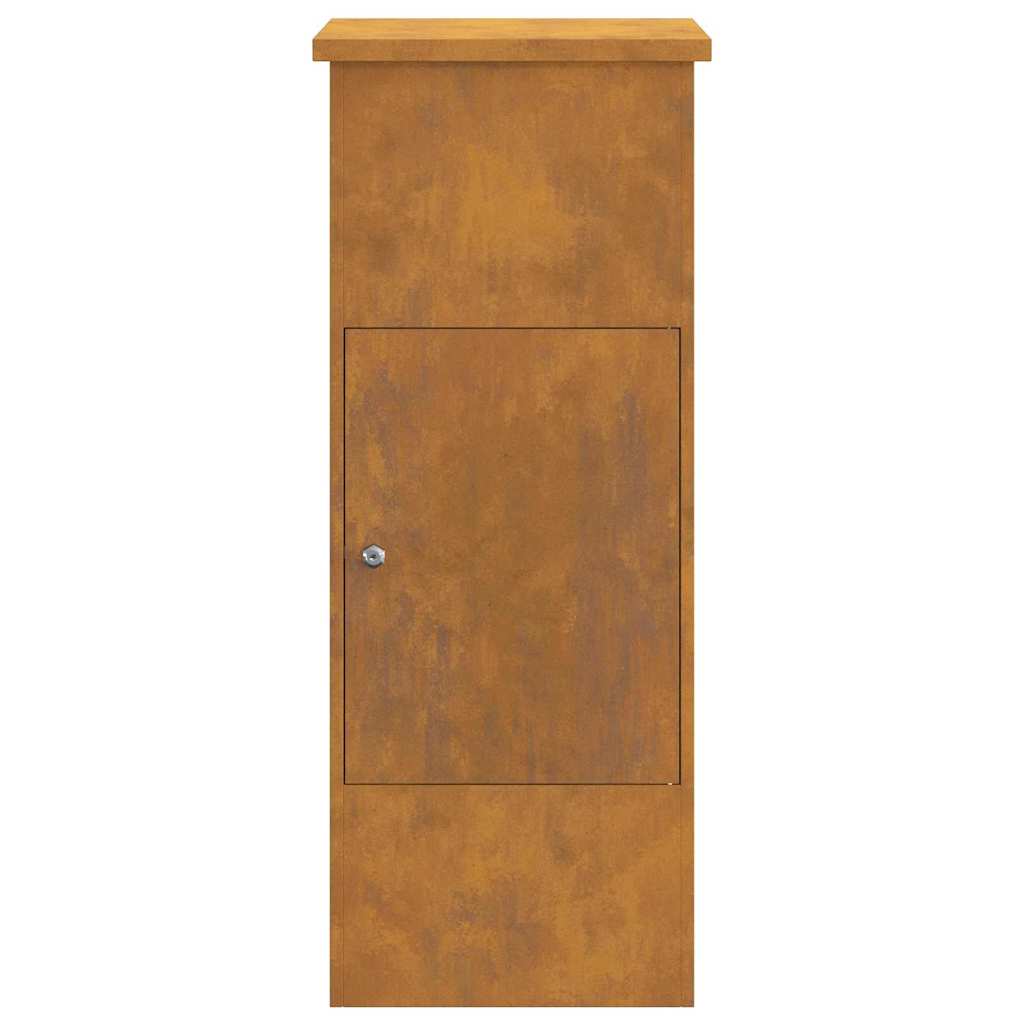 vidaXL Cutie pentru colet Ruginit 44.5 x 29 x 110.5 cm vidaXL Cutie pentru colet Ruginit 44.5 x 29 x 110.5 cm
