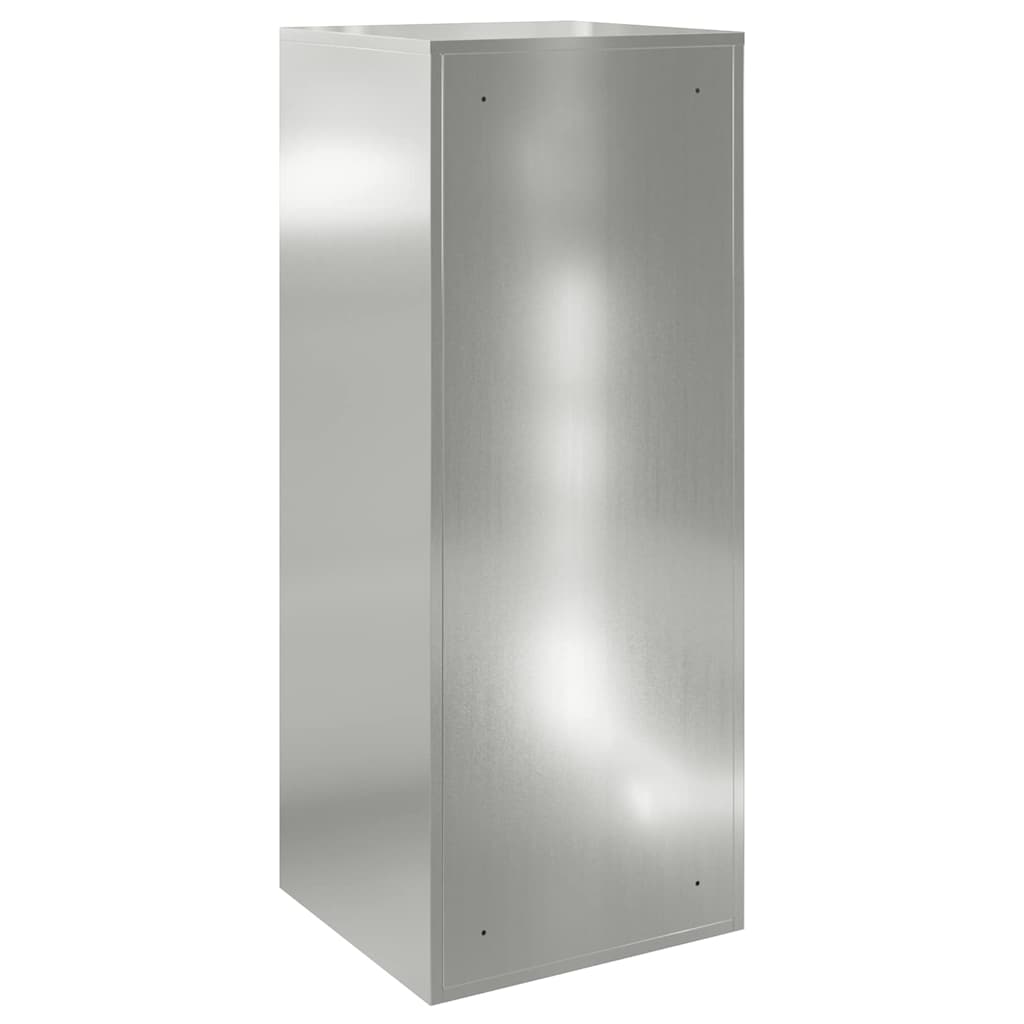 vidaXL Cutie pentru colet Negru 41 x 38 x 103 cm Oțel galvanizat vidaXL Cutie pentru colet Negru 41 x 38 x 103 cm Oțel galvanizat