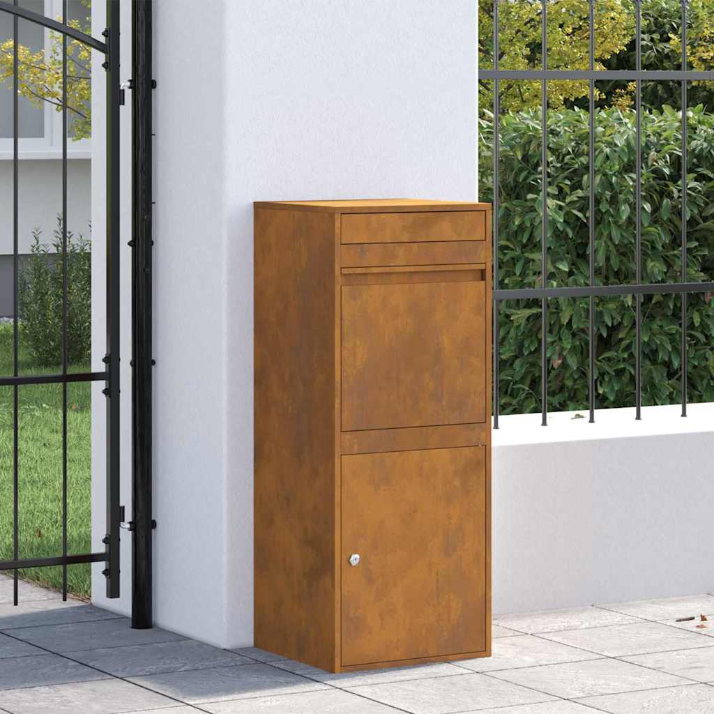 vidaXL Cutie pentru colet Ruginit 41 x 38 x 103 cm vidaXL Cutie pentru colet Ruginit 41 x 38 x 103 cm