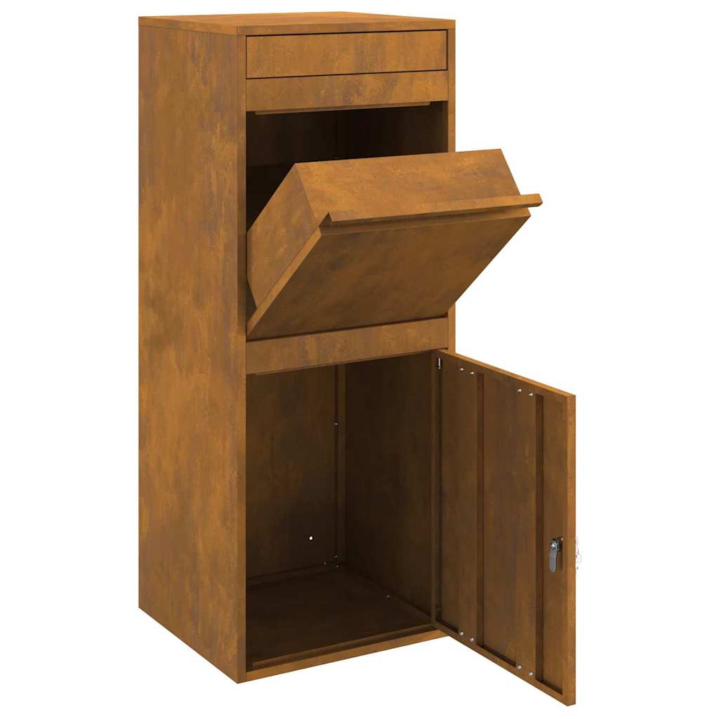 vidaXL Cutie pentru colet Ruginit 41 x 38 x 103 cm vidaXL Cutie pentru colet Ruginit 41 x 38 x 103 cm