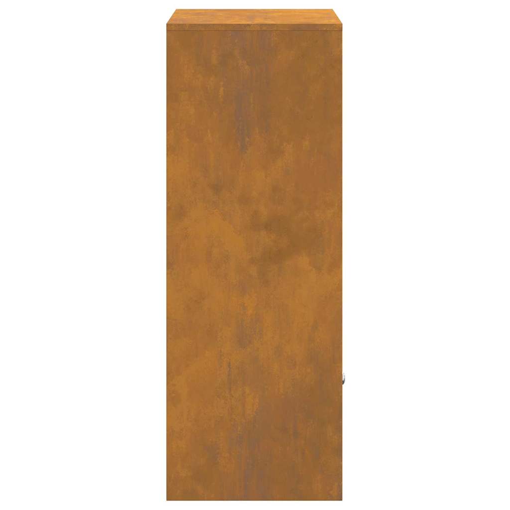 vidaXL Cutie pentru colet Ruginit 41 x 38 x 103 cm vidaXL Cutie pentru colet Ruginit 41 x 38 x 103 cm