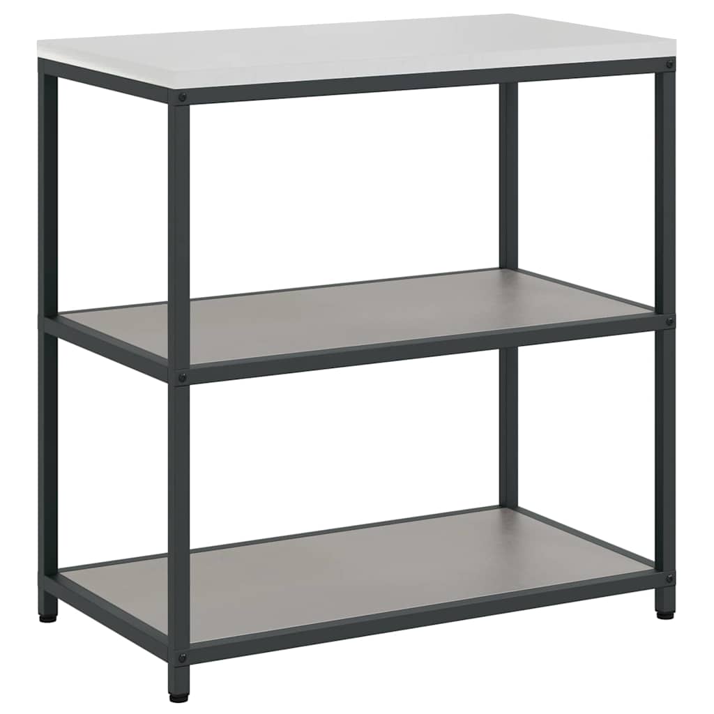 vidaXL Raft de depozitare pentru bucătărie Ruginit 60 x 50 x 92 cm