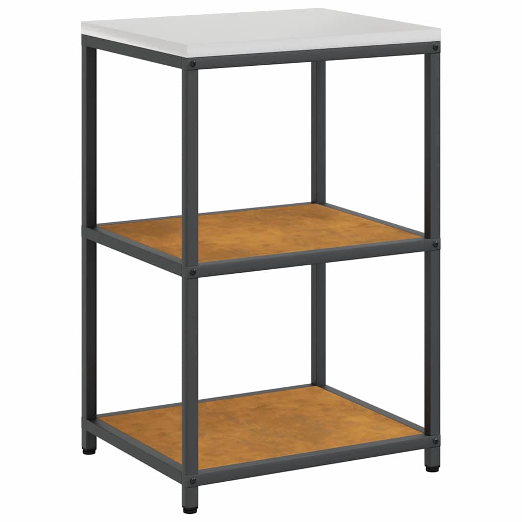 vidaXL Raft de depozitare pentru bucătărie Ruginit 60 x 50 x 92 cm vidaXL Raft de depozitare pentru bucătărie Ruginit 60 x 50 x 92 cm