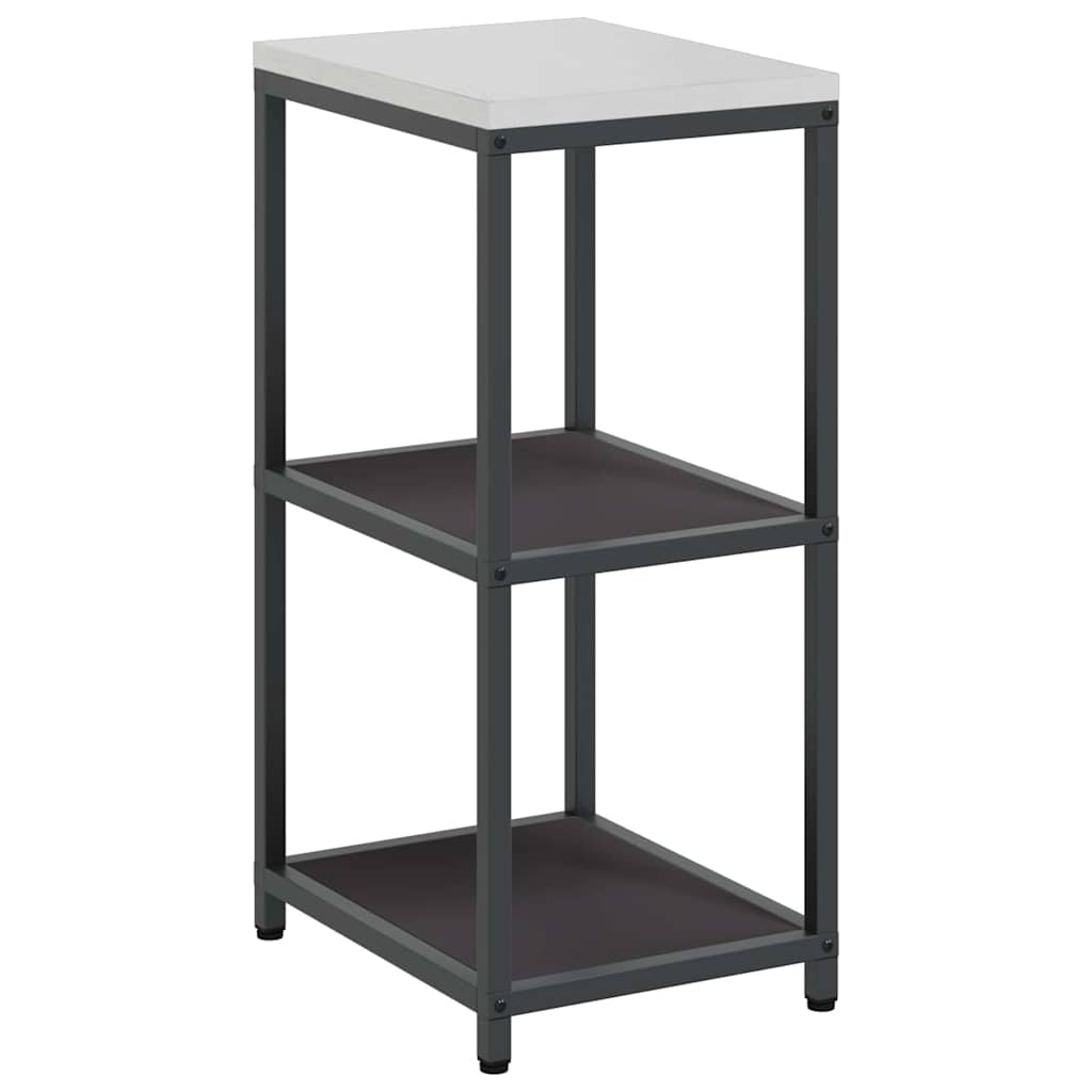 vidaXL Raft de depozitare pentru bucătărie Negru 60 x 50 x 92 cm Oţel