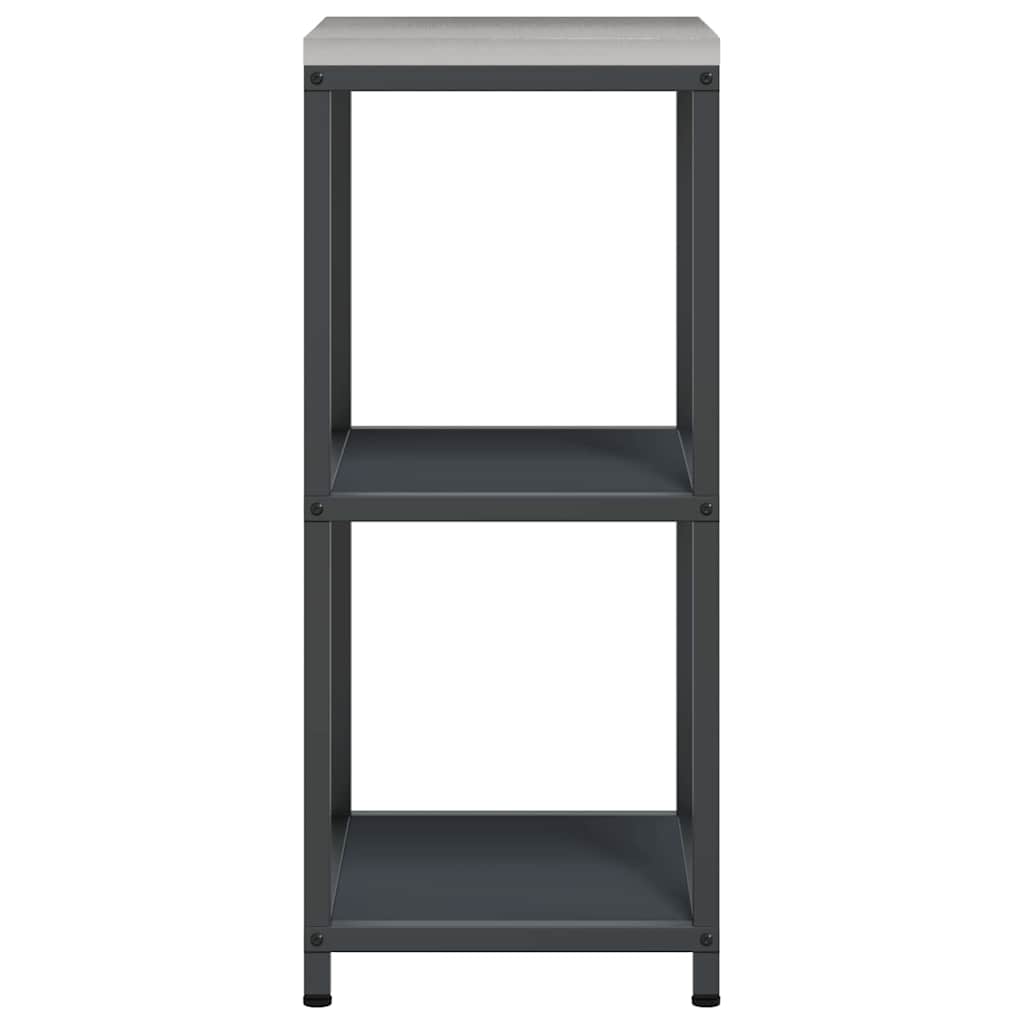 vidaXL Raft de depozitare pentru bucătărie Antracit 60 x 50 x 92 cm vidaXL Raft de depozitare pentru bucătărie Antracit 60 x 50 x 92 cm