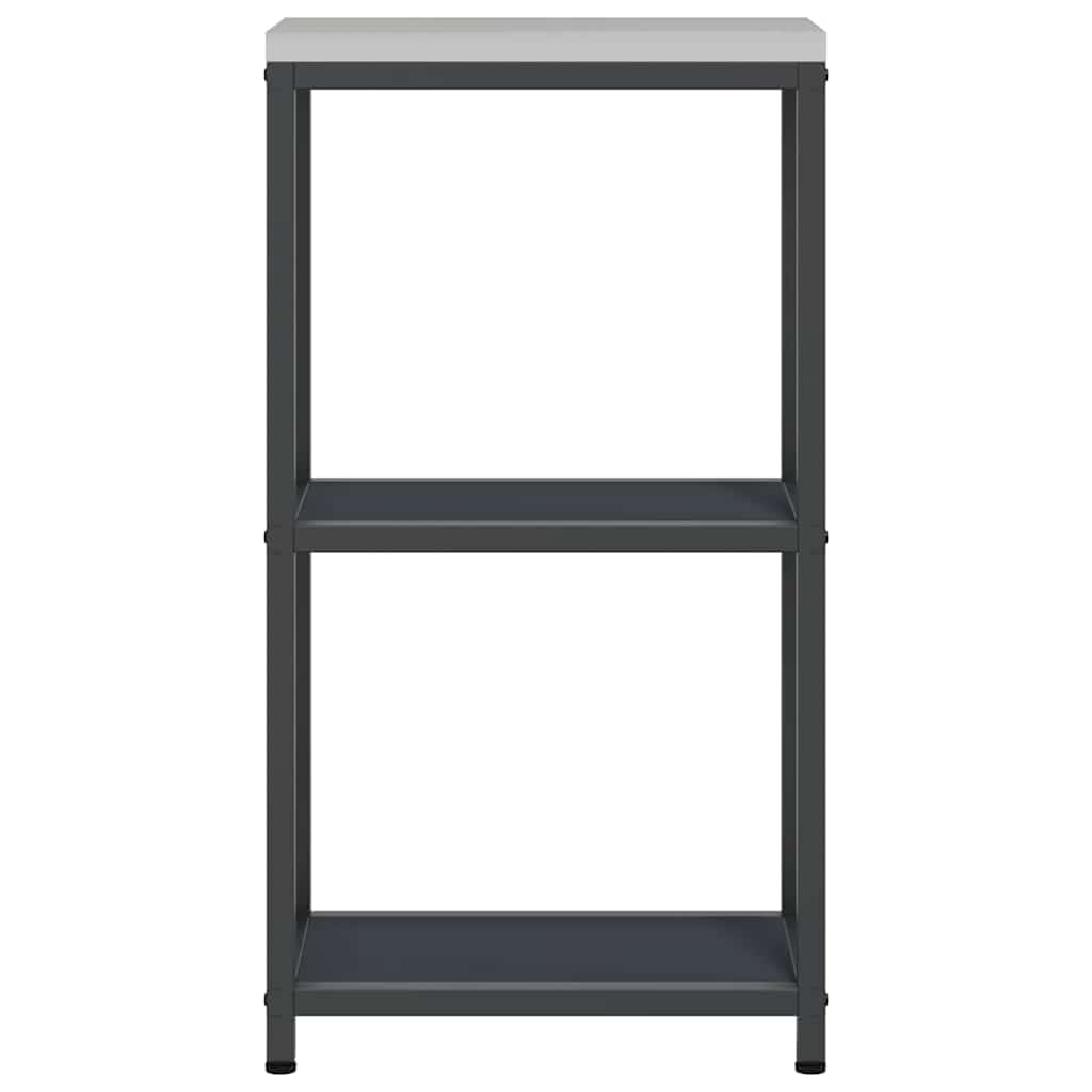 vidaXL Raft de depozitare pentru bucătărie Antracit 60 x 50 x 92 cm