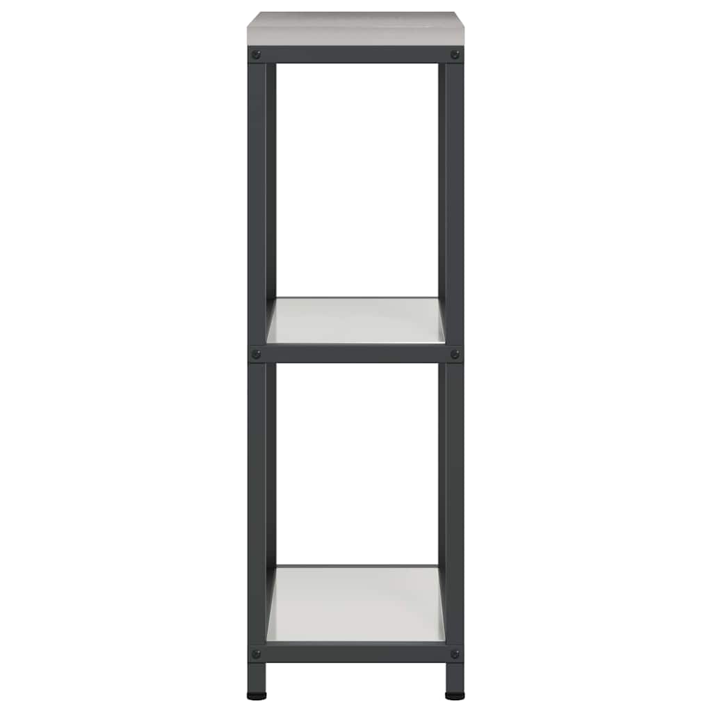 vidaXL Raft de depozitare pentru bucătărie Argintiu 60 x 50 x 92 cm