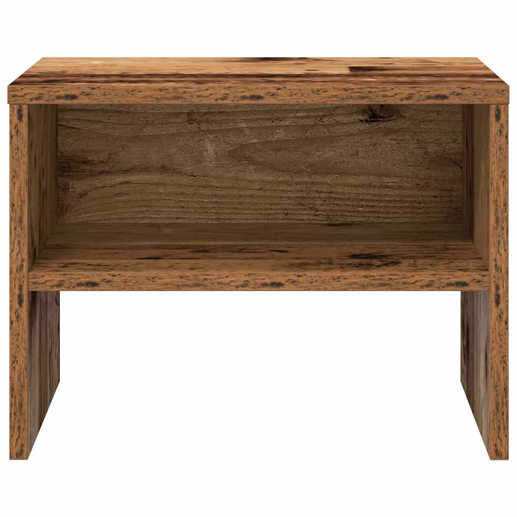 vidaXL Dulap de noapte Lemn vechi 40 x 30 x 30 cm Lemn compozit vidaXL Dulap de noapte Lemn vechi 40 x 30 x 30 cm Lemn compozit