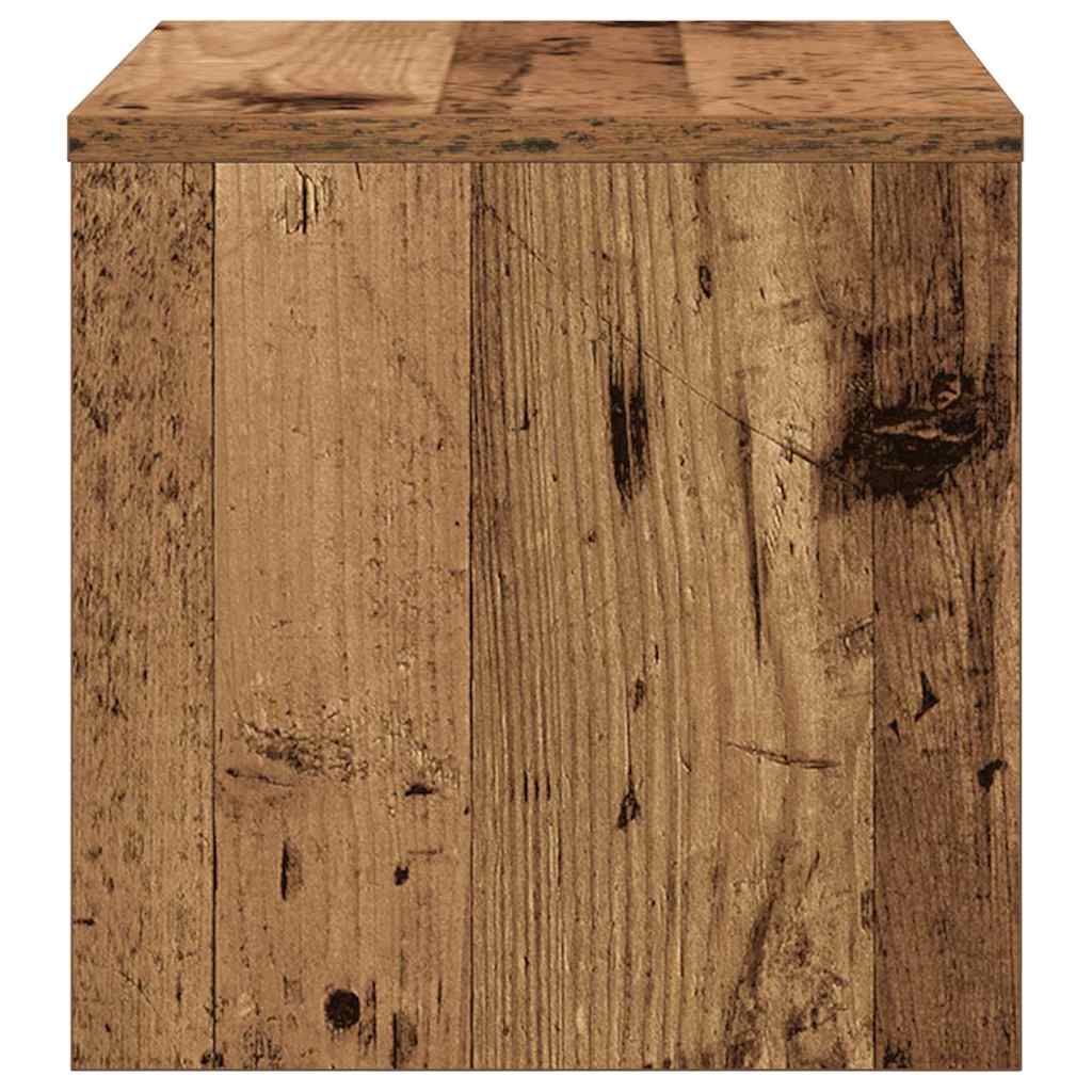 vidaXL Dulap de noapte Lemn vechi 40 x 30 x 30 cm Lemn compozit vidaXL Dulap de noapte Lemn vechi 40 x 30 x 30 cm Lemn compozit