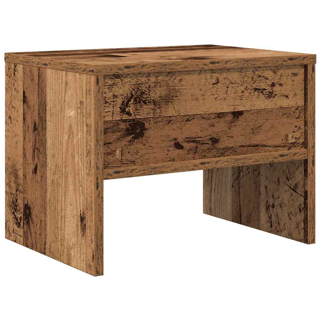 vidaXL Dulap de noapte Lemn vechi 40 x 30 x 30 cm Lemn compozit vidaXL Dulap de noapte Lemn vechi 40 x 30 x 30 cm Lemn compozit