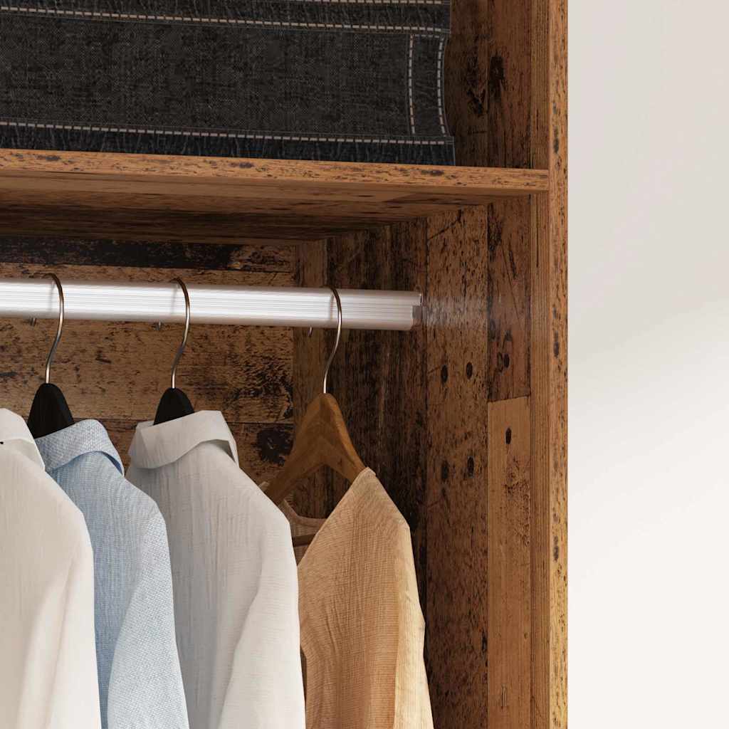 vidaXL Dulap cu depozitare Lemn vechi Lemn compozit