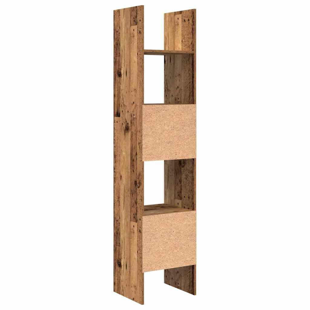 vidaXL Dulap pentru cărți Lemn vechi 40 x 35 x 180 cm Lemn compozit vidaXL Dulap pentru cărți Lemn vechi 40 x 35 x 180 cm Lemn compozit