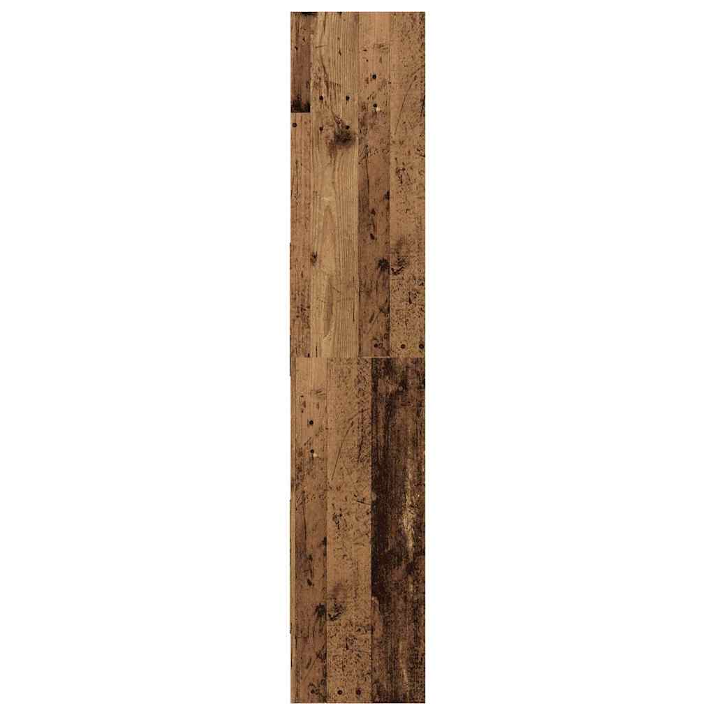 vidaXL Dulap pentru cărți Lemn vechi 60 x 35 x 180 cm Lemn compozit vidaXL Dulap pentru cărți Lemn vechi 60 x 35 x 180 cm Lemn compozit
