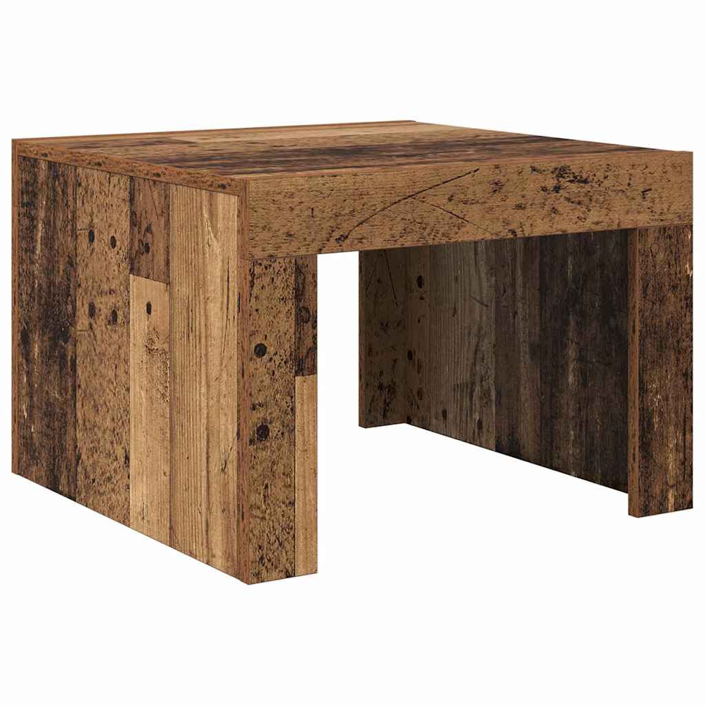 vidaXL Masă de cafea Lemn vechi 50 x 50 x 35 cm Lemn compozit vidaXL Masă de cafea Lemn vechi 50 x 50 x 35 cm Lemn compozit