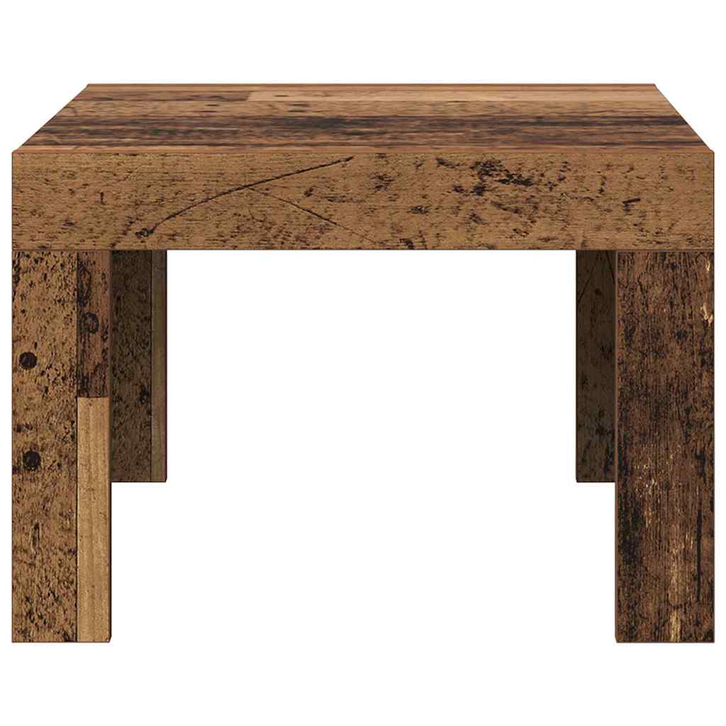 vidaXL Masă de cafea Lemn vechi 50 x 50 x 35 cm Lemn compozit vidaXL Masă de cafea Lemn vechi 50 x 50 x 35 cm Lemn compozit