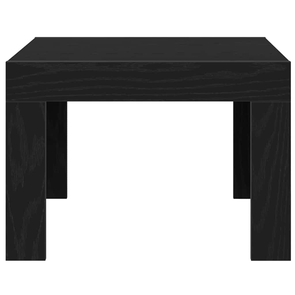 vidaXL Masă de cafea Stejar negru 50 x 50 x 35 cm Lemn compozit vidaXL Masă de cafea Stejar negru 50 x 50 x 35 cm Lemn compozit