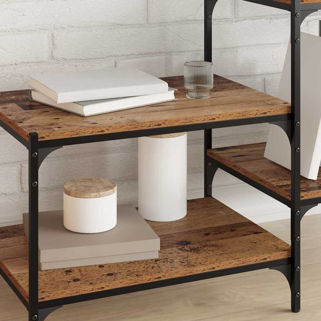 vidaXL Raft pentru cărți 4 pcs Maro 60 x 40 x 1,5 cm Lemn compozit