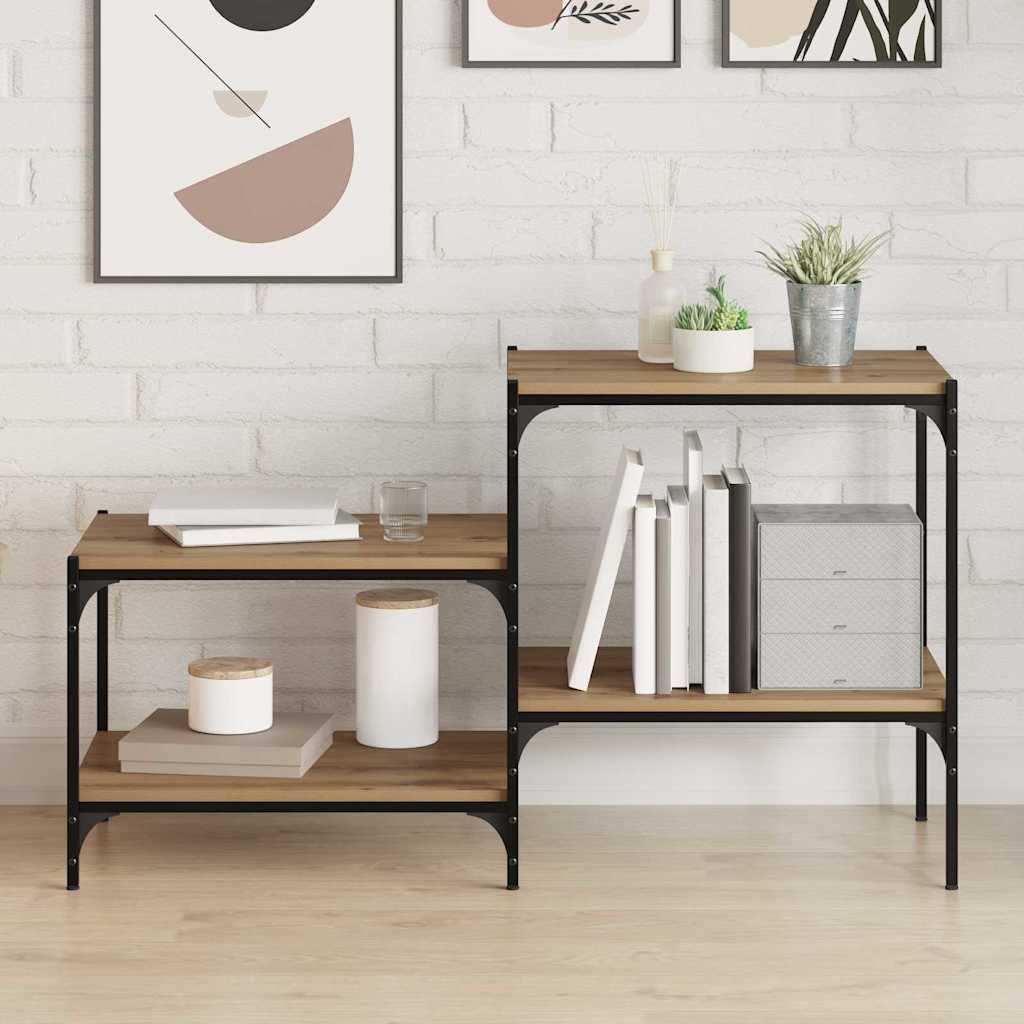 vidaXL Raft pentru cărți 4 pcs Maro 60 x 40 x 1,5 cm Lemn compozit