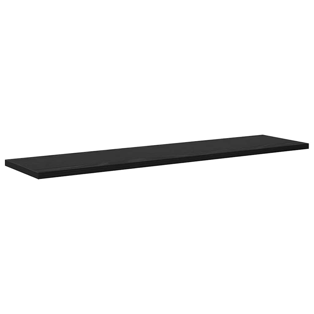 vidaXL Placă Raft pentru Cărți 4 pcs Negru 100 x 40 x 1.5cm PAL