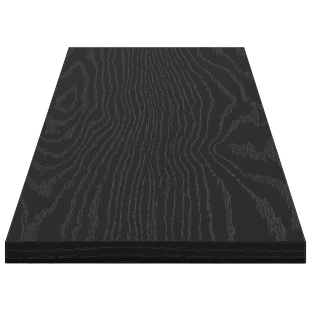 vidaXL Placă Raft pentru Cărți 4 pcs Negru 100 x 40 x 1.5cm PAL