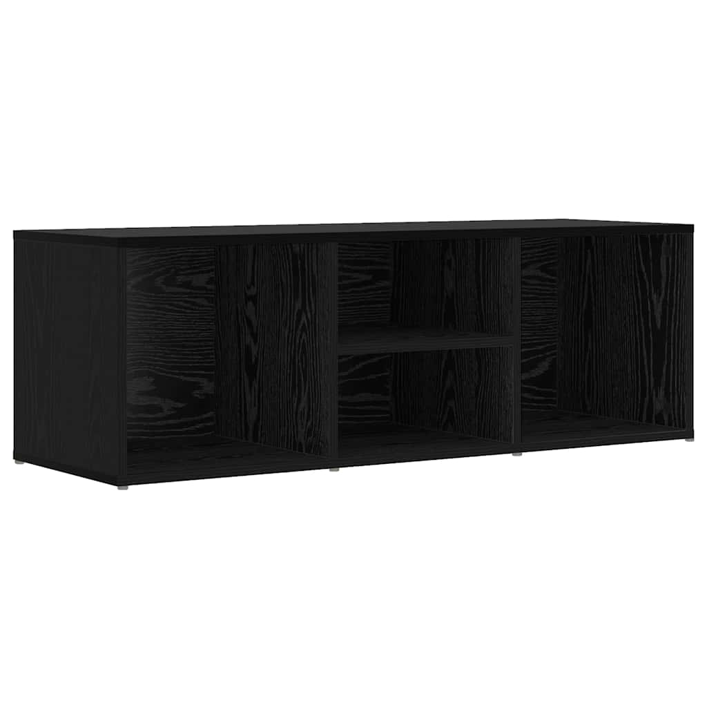 vidaXL Bancă de depozitare tapițată Stejar negru 102 x 35 x 35 cm vidaXL Bancă de depozitare tapițată Stejar negru 102 x 35 x 35 cm