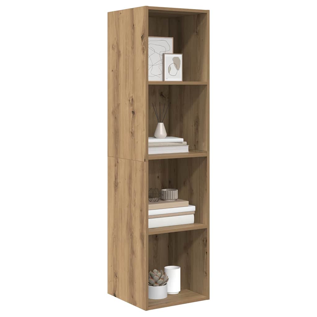 vidaXL Cabinet TV stejar artizanal 37 x 37 x 142.5 cm Lemn compozit vidaXL Cabinet TV stejar artizanal 37 x 37 x 142.5 cm Lemn compozit