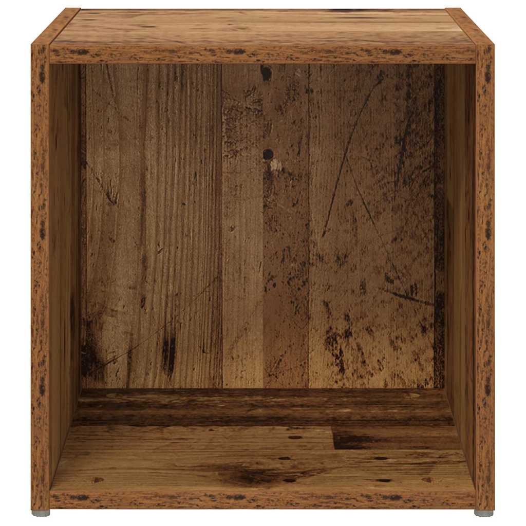 vidaXL Set comodă TV 2 pcs Lemn Vechi 37 x 35 x 37,5 cm Lemn compozit