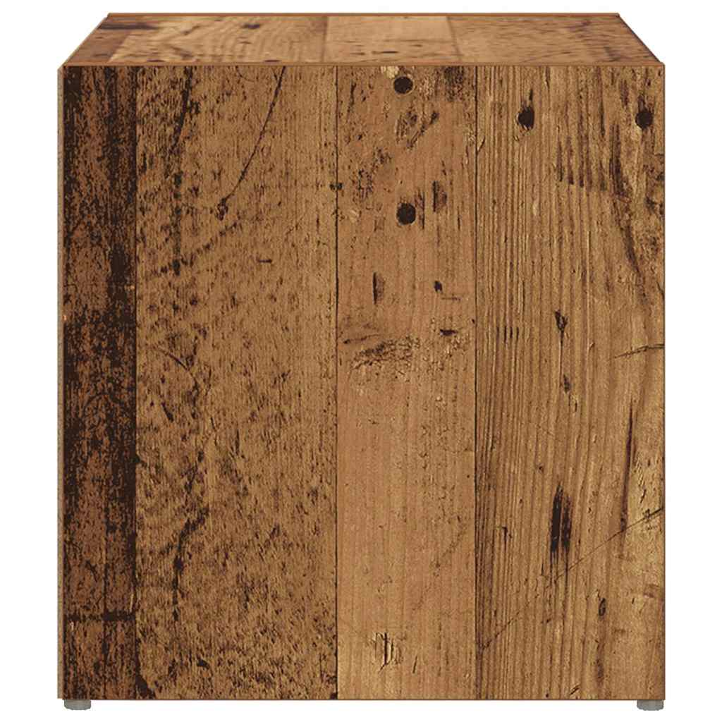 vidaXL Set comodă TV 2 pcs Lemn Vechi 37 x 35 x 37,5 cm Lemn compozit