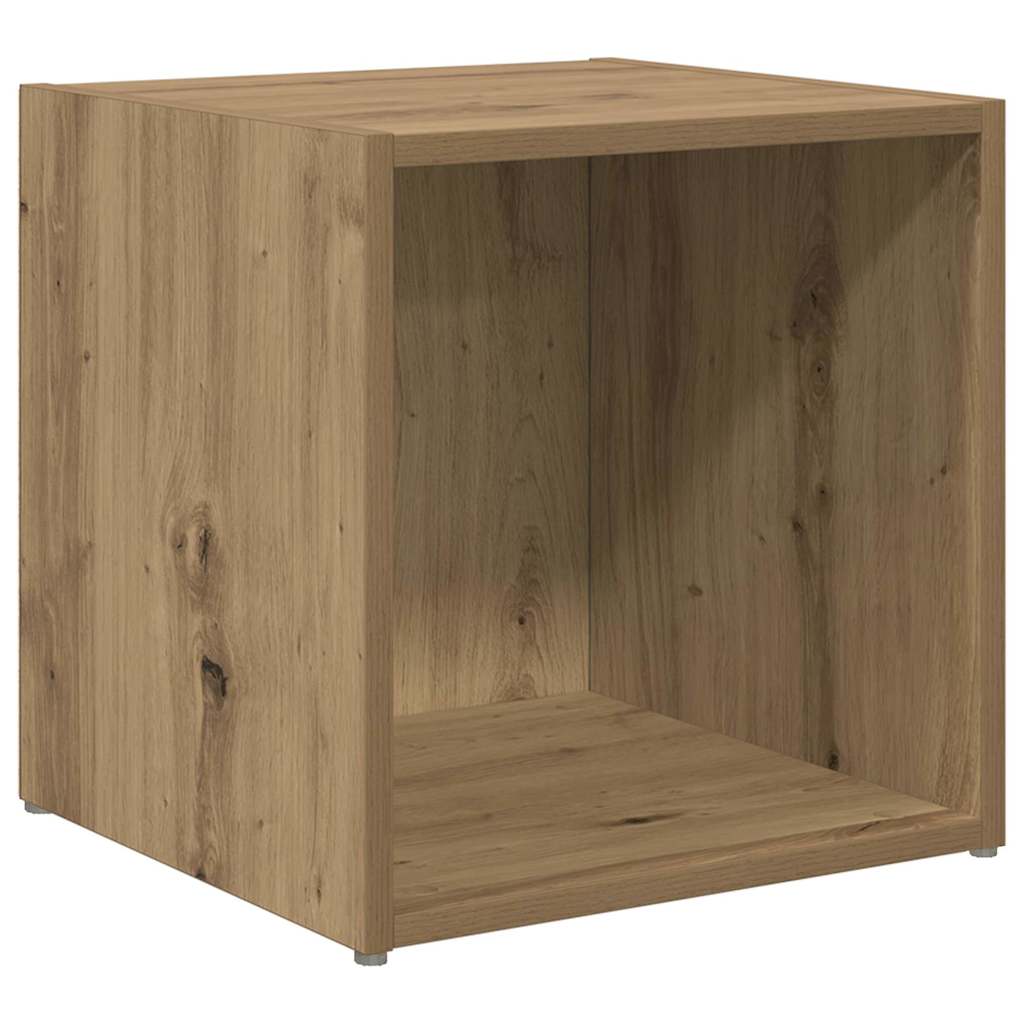 vidaXL Cabinet TV 2 pcs Maro 37 x 35 x 37 cm Lemn compozit vidaXL Cabinet TV 2 pcs Maro 37 x 35 x 37 cm Lemn compozit