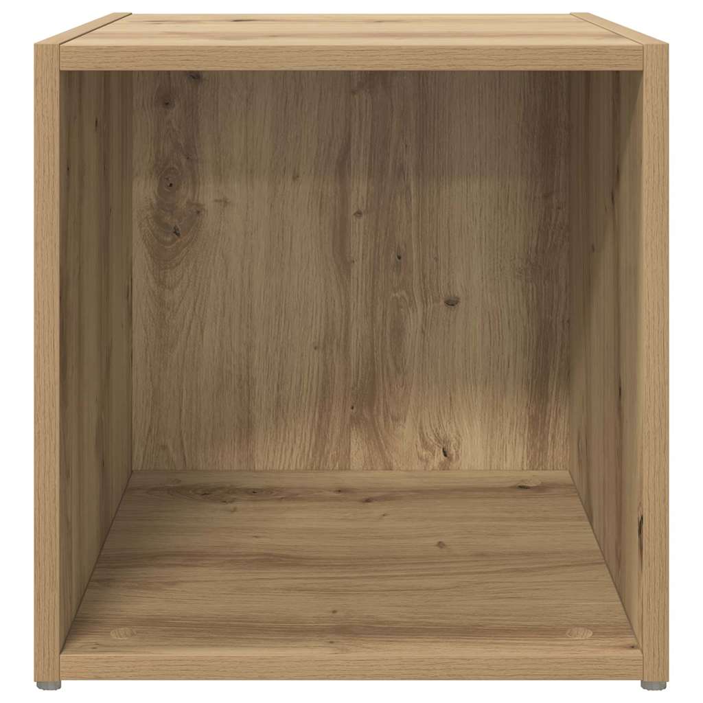 vidaXL Cabinet TV 2 pcs Maro 37 x 35 x 37 cm Lemn compozit vidaXL Cabinet TV 2 pcs Maro 37 x 35 x 37 cm Lemn compozit