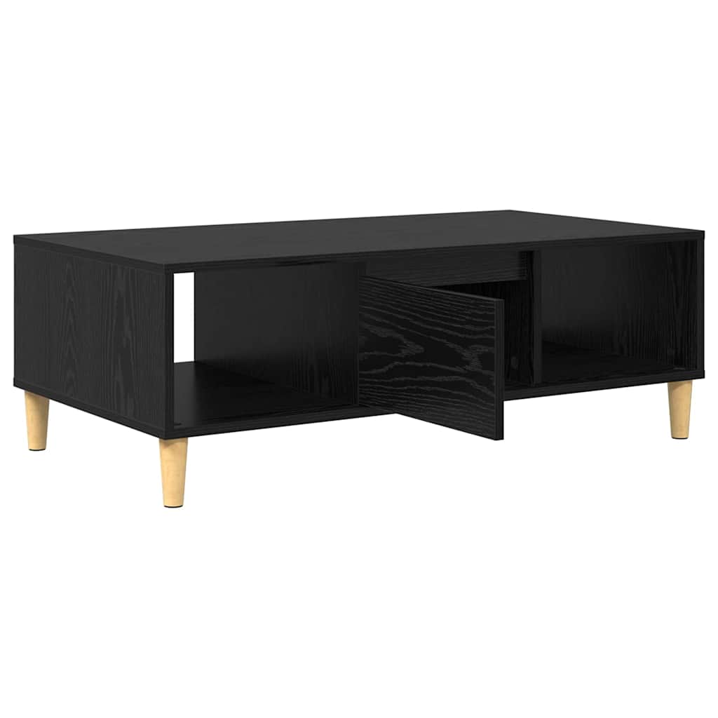 vidaXL cu depozitare cu ușă Stejar negru 103.5 x 60 x 35 cm Lemn compozit vidaXL cu depozitare cu ușă Stejar negru 103.5 x 60 x 35 cm Lemn compozit