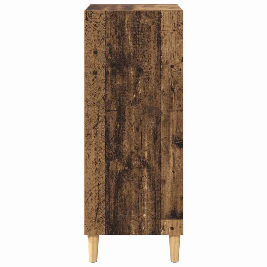 vidaXL Bufet cu raft Lemn vechi 57 x 35 x 90 cm Lemn compozit