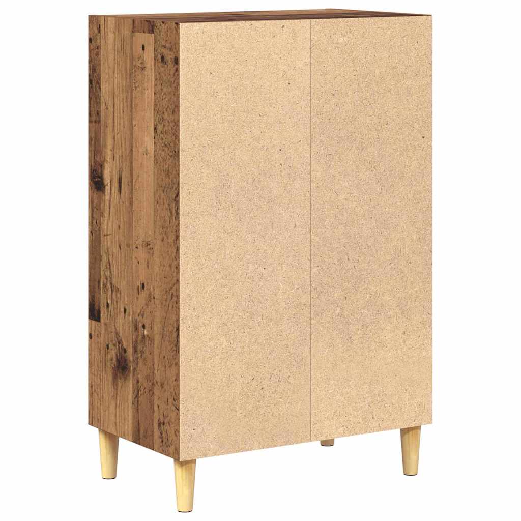 vidaXL Bufet cu raft Lemn vechi 57 x 35 x 90 cm Lemn compozit