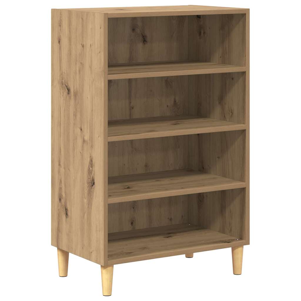 vidaXL Bufet cu raft stejar artizanal 57 x 35 x 90 cm Lemn compozit vidaXL Bufet cu raft stejar artizanal 57 x 35 x 90 cm Lemn compozit