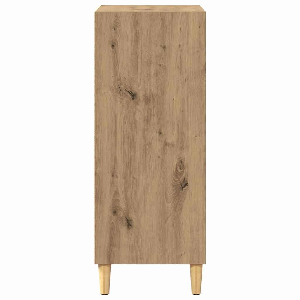 vidaXL Bufet cu raft stejar artizanal 57 x 35 x 90 cm Lemn compozit vidaXL Bufet cu raft stejar artizanal 57 x 35 x 90 cm Lemn compozit