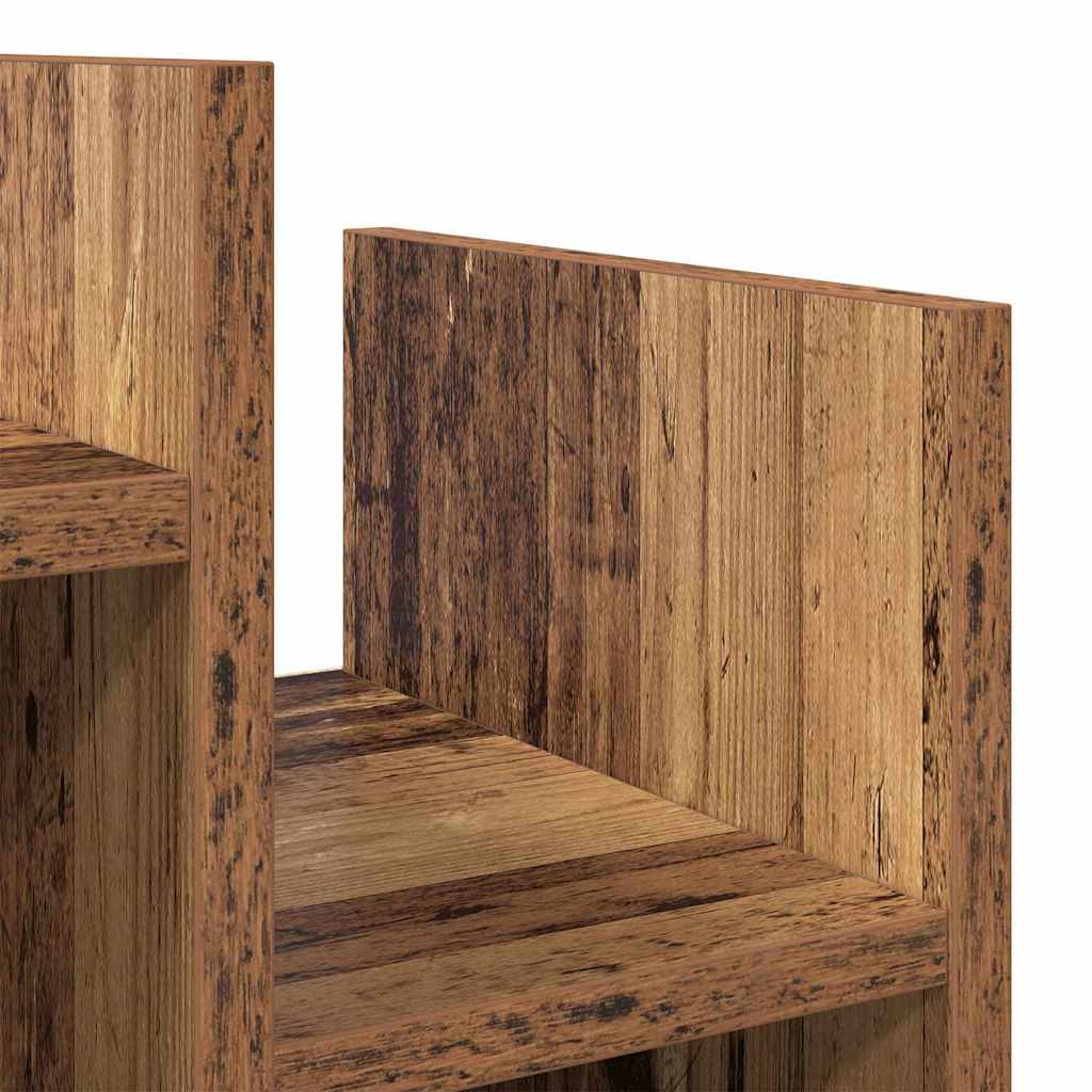 vidaXL Dulap lateral Lemn vechi 60 x 26 x 60 cm Lemn compozit