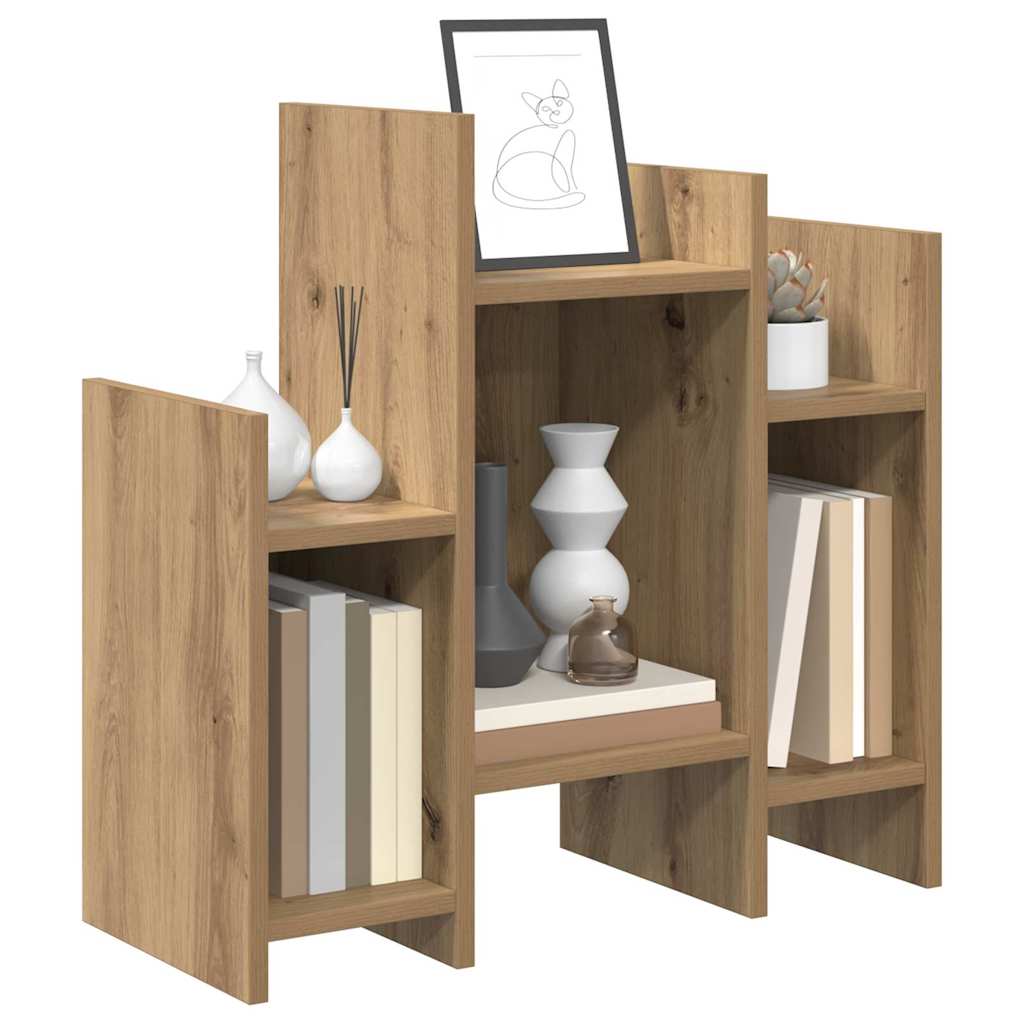 vidaXL Dulap lateral stejar artizanal 60 x 26 x 60 cm Lemn compozit