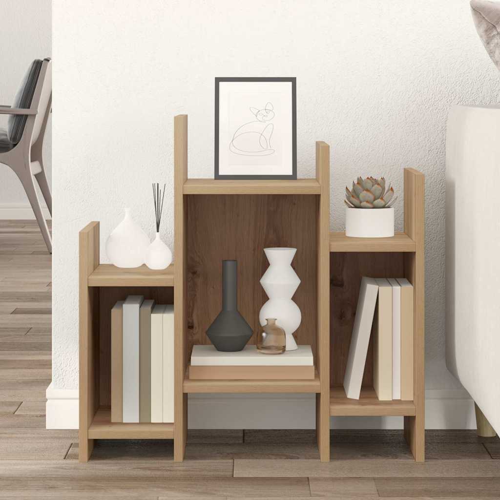 vidaXL Dulap lateral stejar artizanal 60 x 26 x 60 cm Lemn compozit