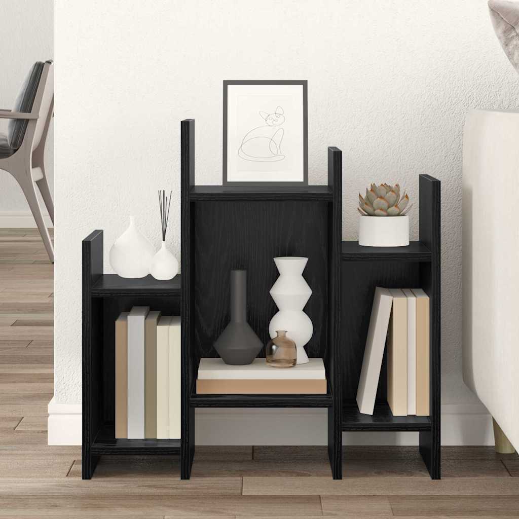 vidaXL Dulap lateral Stejar negru 60 x 26 x 60 cm Lemn compozit