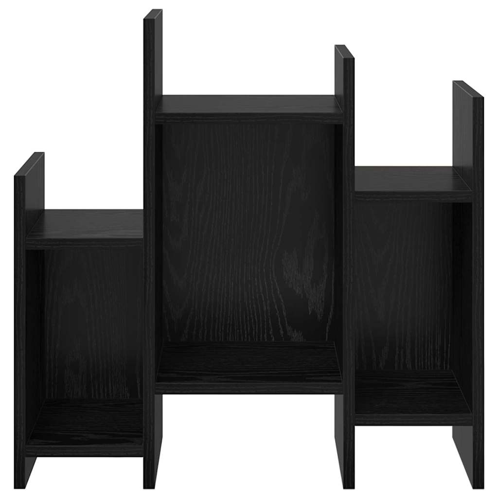 vidaXL Dulap lateral Stejar negru 60 x 26 x 60 cm Lemn compozit