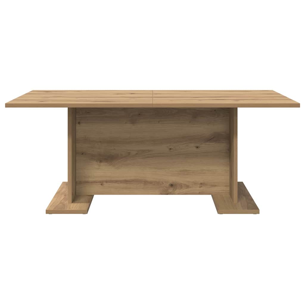 vidaXL Masă de cafea stejar artizanal 103.5 x 60 x 40 cm Lemn compozit vidaXL Masă de cafea stejar artizanal 103.5 x 60 x 40 cm Lemn compozit