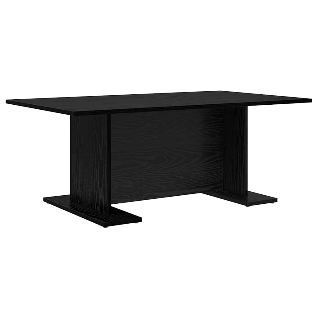vidaXL Masă de cafea Stejar negru 103.5 x 60 x 40 cm Lemn compozit vidaXL Masă de cafea Stejar negru 103.5 x 60 x 40 cm Lemn compozit