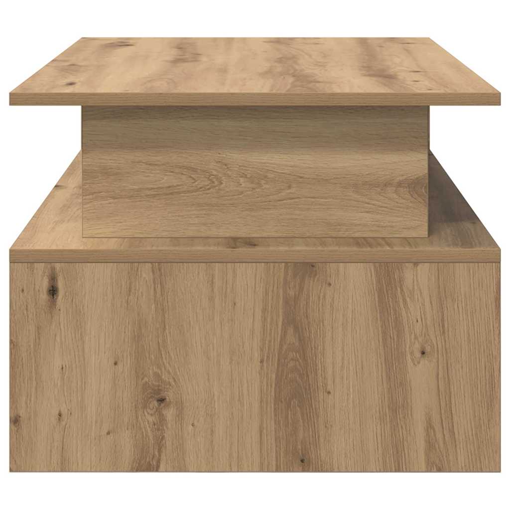 vidaXL Masă de cafea stejar artizanal 90 x 55 x 42.5 cm Lemn compozit vidaXL Masă de cafea stejar artizanal 90 x 55 x 42.5 cm Lemn compozit