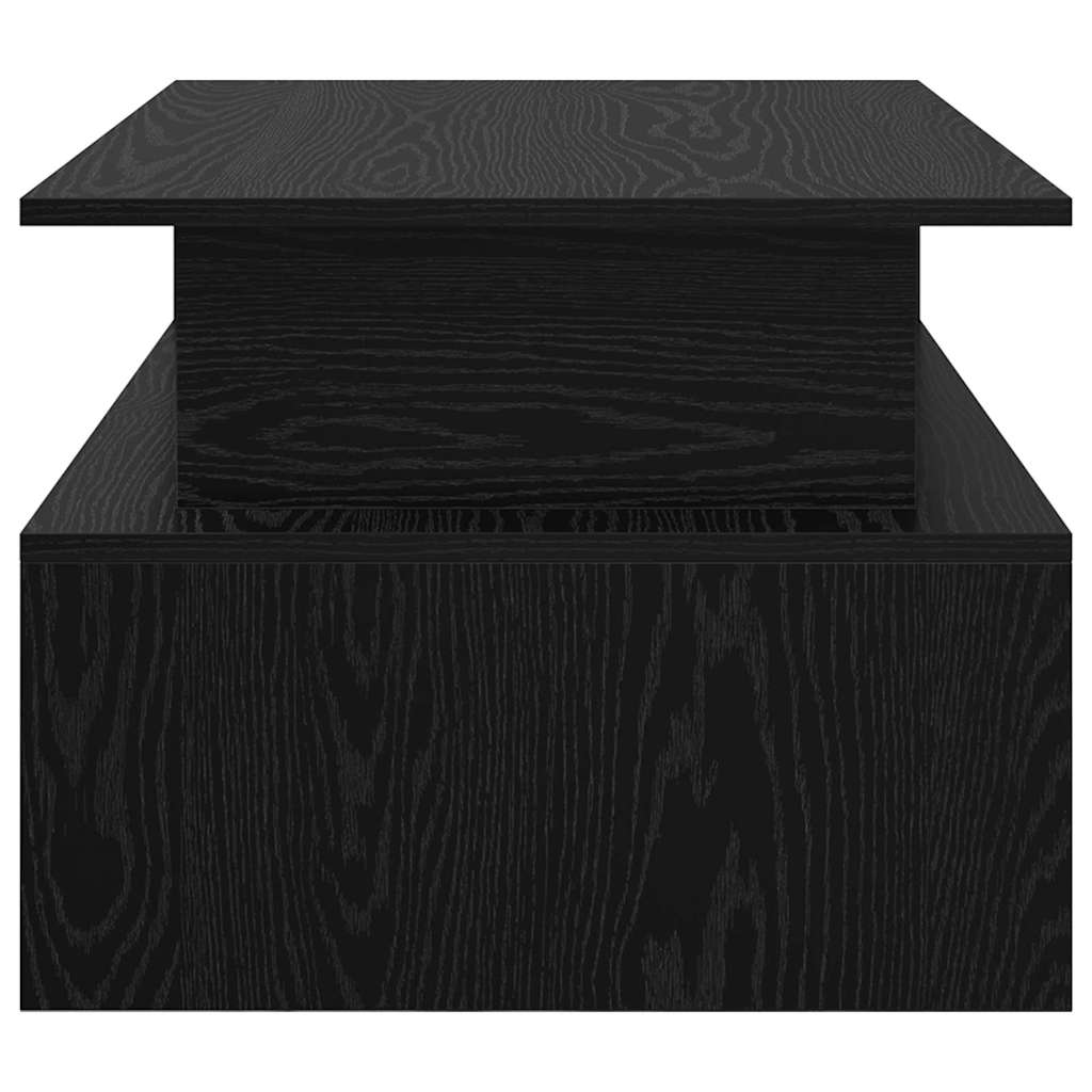 vidaXL Masă de cafea Stejar negru 90 x 55 x 42.5 cm Lemn compozit