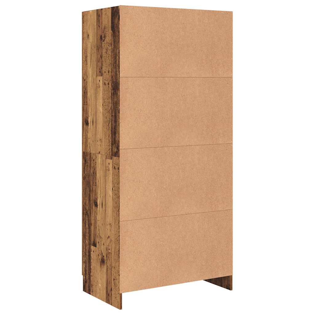 vidaXL Dulap Lemn vechi 82.5 x 51.5 x 180 cm Lemn compozit vidaXL Dulap Lemn vechi 82.5 x 51.5 x 180 cm Lemn compozit