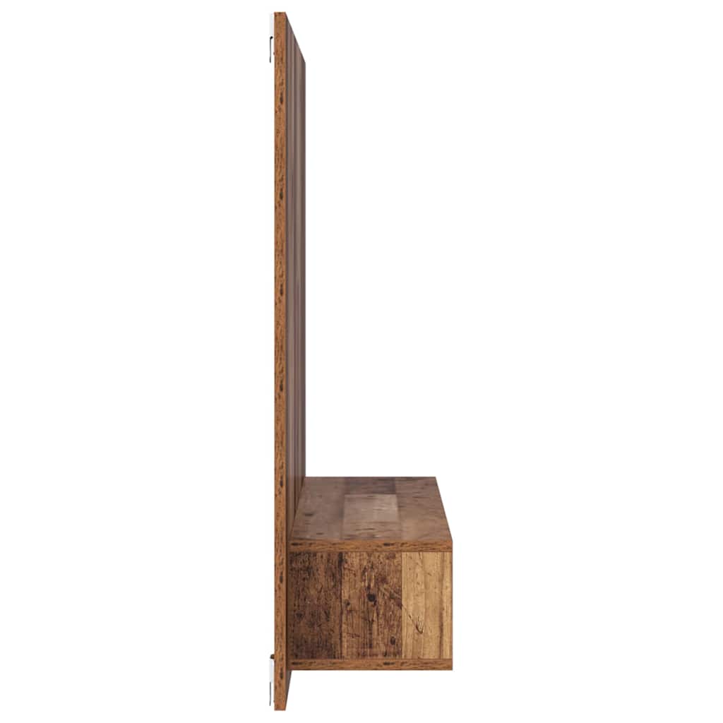 vidaXL Dulap pentru TV pe Perete Lemn vechi 120 x 23.5 x 90 cm