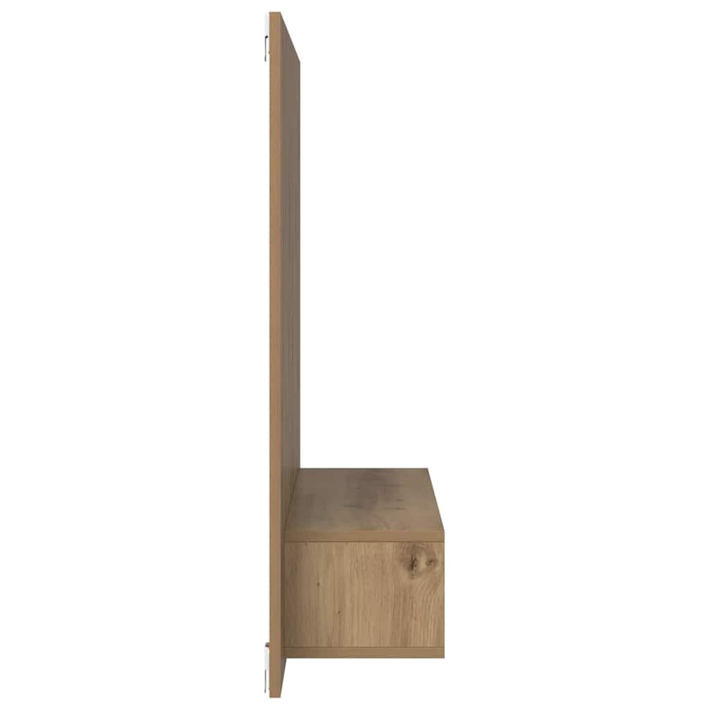 vidaXL Dulap pentru TV pe Perete stejar artizanal 120 x 23.5 x 90 cm