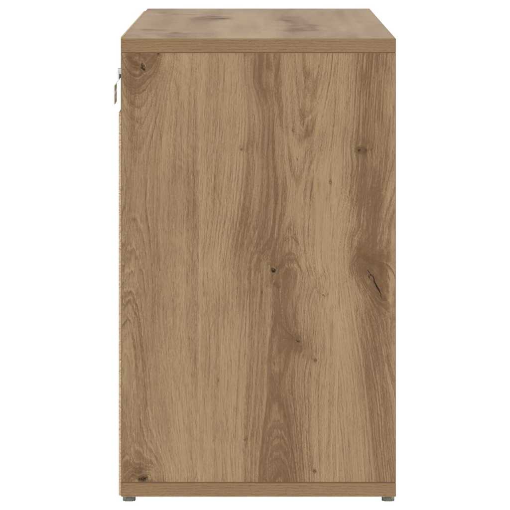 vidaXL Dulap pentru pantofi cu raft stejar artizanal 103x30x51 cm vidaXL Dulap pentru pantofi cu raft stejar artizanal 103x30x51 cm