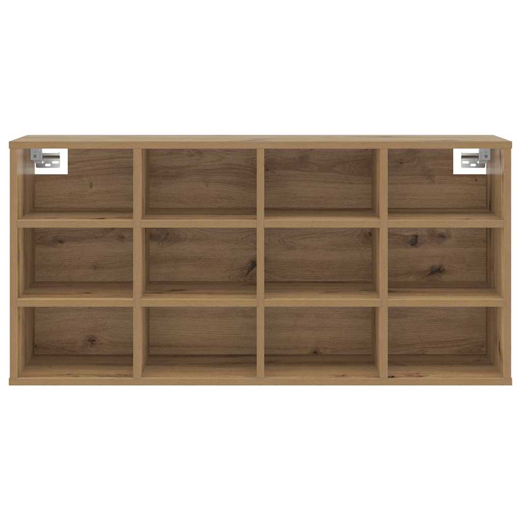 vidaXL Dulap pentru pantofi cu raft stejar artizanal 103x30x51 cm vidaXL Dulap pentru pantofi cu raft stejar artizanal 103x30x51 cm